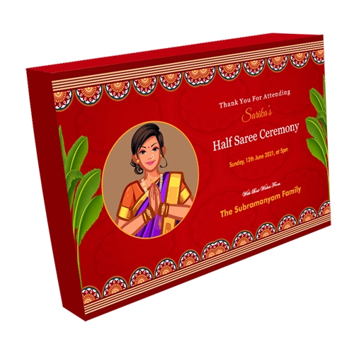 9 Compartments Standard Gift Box | Sweets | Dry Fruit Bites | Chocolates